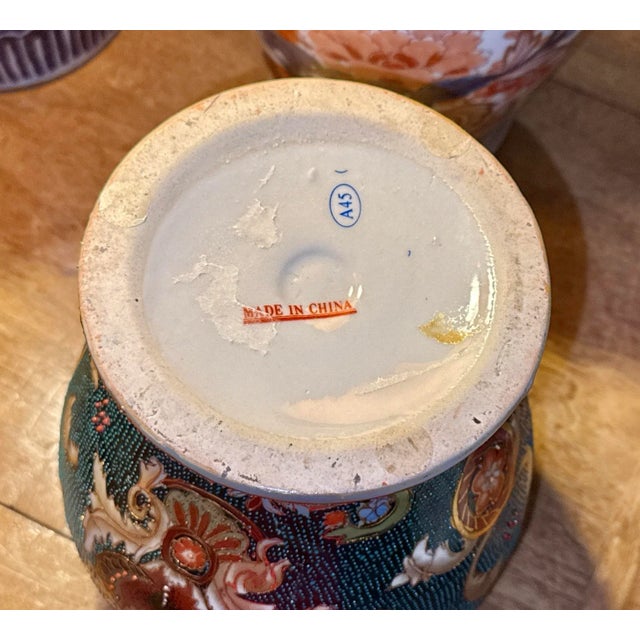 Chinese Porcelain Chinoiserie Ginger Jar / Urn For Sale - Image 10 of 10