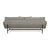 Gray Lissoni Fabric Three-Seater Hallingdal Grey Sofa from Fritz Hansen For Sale - Image 8 of 10