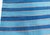 Doris Leslie Blau Vintage Indian Dhurrie Striped Blue Rug For Sale - Image 4 of 7