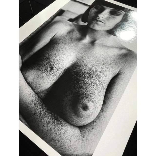 Arielle After Haircut, Paris 1980 by Helmut Newton Vintage Silver Gelatin Print For Sale - Image 4 of 6
