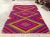 This beautiful, vintage, handwoven kilim is approximately 60 years old. It is handmade of very fine quality, hand-spun...