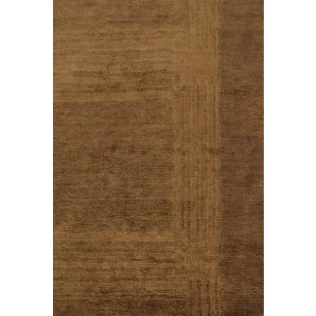 Rug & Kilim Rug & Kilim’s Oversized Contemporary Art Deco Style Rug With Classic Stepped Corners For Sale - Image 4 of 10