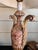 Fine Antique Italian Neoclassical Giltwood & Faux Hand Painted Marble Carved Urn Table Lamp For Sale In Palm Springs - Image 6 of 11