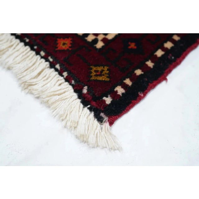 Traditional Vintage Shiraz Rug 1'8'' x 3'10'' For Sale - Image 3 of 9