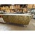Mid-Century Modern Global Views Triangle Cabinet-Brass For Sale - Image 3 of 12
