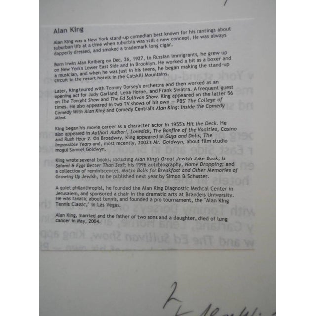 Fred McDarrah, Gordon Parks, Alan King and Genevieve Young Vintage Silver Gelatin photo, 1972 For Sale - Image 4 of 7