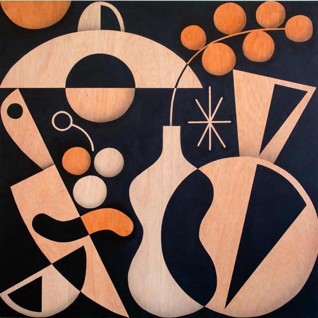 Rubén Sánchez, Sunny Morning I, 2024, Acrylic Painting on Panel For Sale - Image 10 of 10