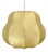 Mid-Century Modern Cocoon Pendant Lamp by Friedel Wauer for Goldkant Leuchten, 1960s For Sale