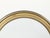 Midcentury Brass Circular Mirror with Stepped Frame and Beveled Edge For Sale - Image 4 of 7
