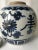 Ceramic Chinese Blue and White Oriental Porcelain Ginger Jar With Lid For Sale - Image 7 of 10