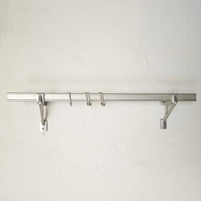 Industrial Vintage Industrial Aluminum Coat Rack or Butcher's Hook, 1930s For Sale - Image 3 of 7
