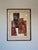 1970's Carol Dueno Mixed Media Modernist Abstract Painting, Framed For Sale - Image 4 of 13