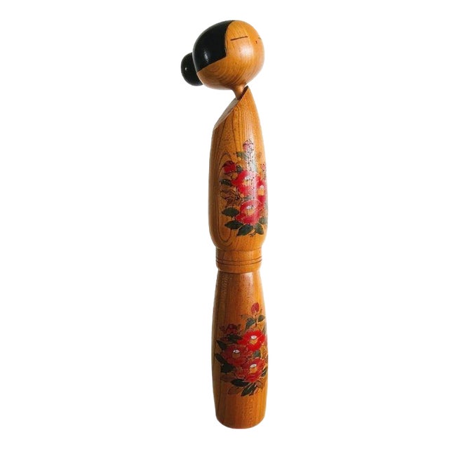 Vintage Japanese Sosaku Kokeshi Figurine by Sato Suigai, 1960s For Sale