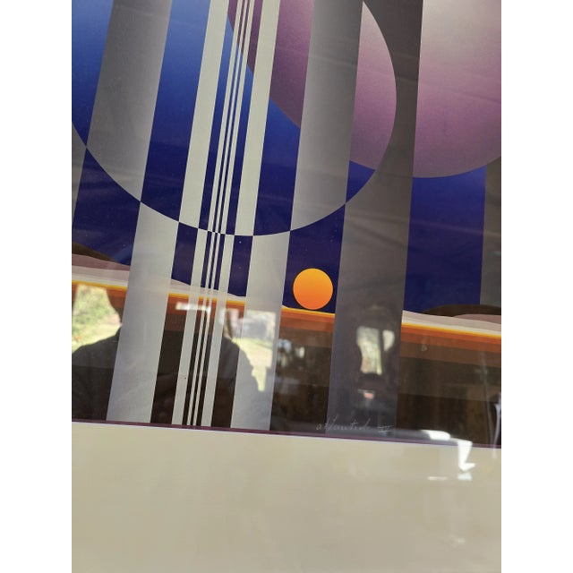 Mid Century Modern Abstract Limited Edition Lithograph For Sale - Image 12 of 12