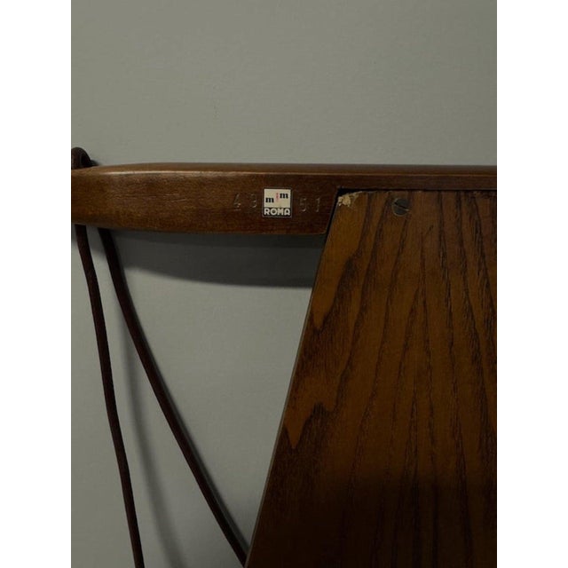 1950s Wall Mirror with Original Label from MIM, 1958 For Sale - Image 5 of 13