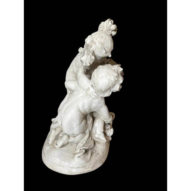 Early 20th Century Early 20th Century Raphael Charles Peyre (1872-1949) Figural Sculpture Titled 'Bataille De Fleurs' For Sale - Image 5 of 18