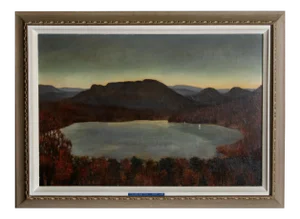 Harry Lane, Stockbridge Bowl, Oil on Board