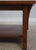 Brown Stickley Mission Cherry Glass Top Coffee Table For Sale - Image 8 of 13
