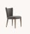 Vianna chair by Domkapa Materials: Walnut Stained Ash, Velvet. Dimensions: W 53 x D 65 x H 85 cm. Also available in...
