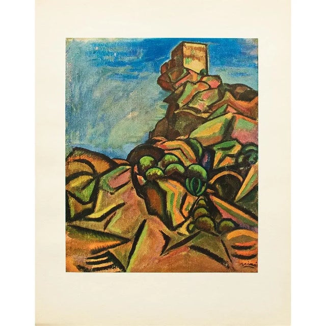 1940s After Joan Miró, "The Rock" First Edition Period Swiss Offset Lithograph For Sale In Dallas - Image 6 of 8