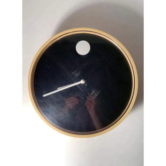 Vintage Howard Miller 'Museum' wall clock by Nathan George Horwitt.