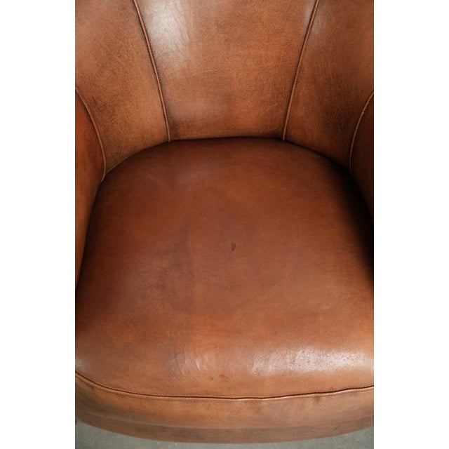 2000 - 2009 English Sheepskin Club Armchairs, Set of 2 For Sale - Image 5 of 16