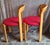 1970s Vintage Chairs with Red Upholstered Covers by Bruno Rey, 1970s, Set of 2 For Sale - Image 5 of 7