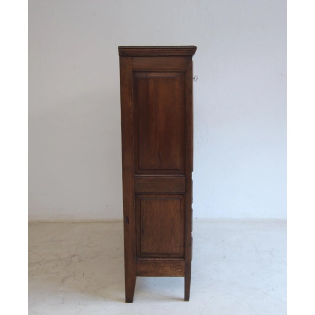 Late 18th Century Louis XVI Oak Secretary For Sale - Image 5 of 18
