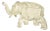 Elephant Shaped Decorative Jar/Container For Sale