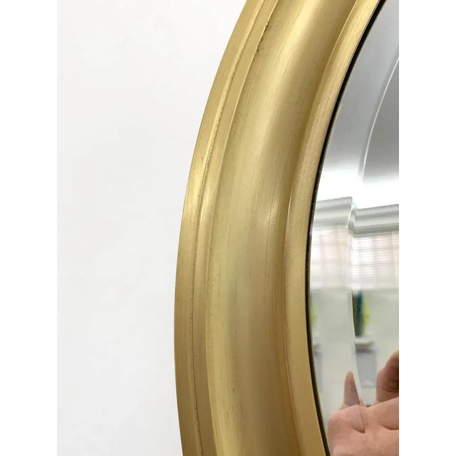 Mid-Century Italian Golden Aluminum Mirror by Sergio Mazza for Artemide, 1960s For Sale - Image 10 of 18