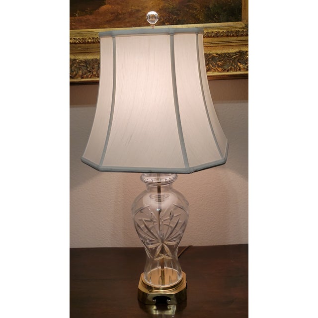 Vintage Pair of Heyward Glass Lamps For Sale - Image 10 of 12