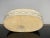 Late 20th Century Oval Limestone Architectural Designed Decorative Bowl For Sale - Image 9 of 10