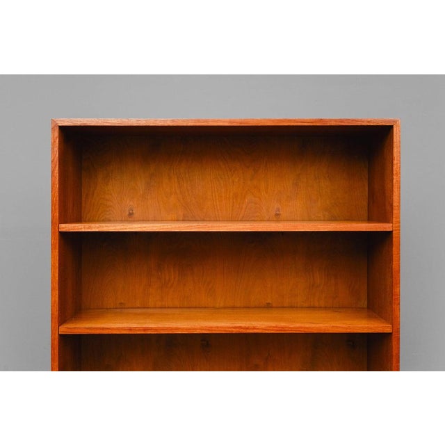 Brown Mid-Century Modern Teak Bookcase For Sale - Image 8 of 14