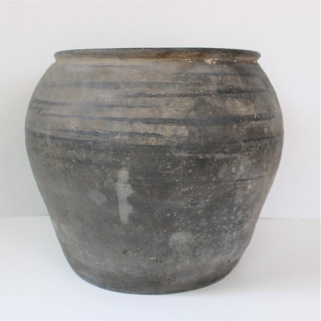 Antique Distressed Pottery, Set of Three Chairish