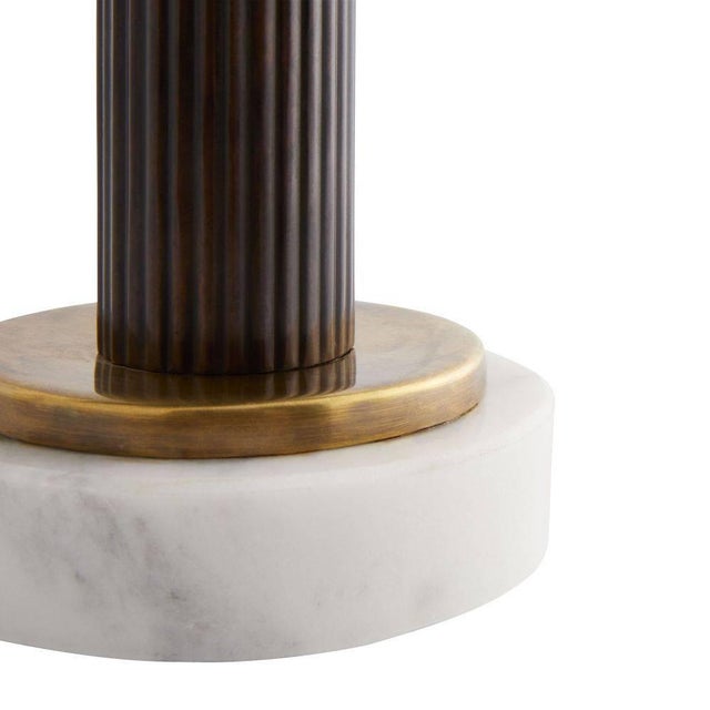 Gold Arteriors Home Lansing Lamp For Sale - Image 8 of 8