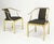 Pair of Decorative Forged Solid Brass Barrel Back Chairs by Mastercraft MINT! For Sale - Image 10 of 10