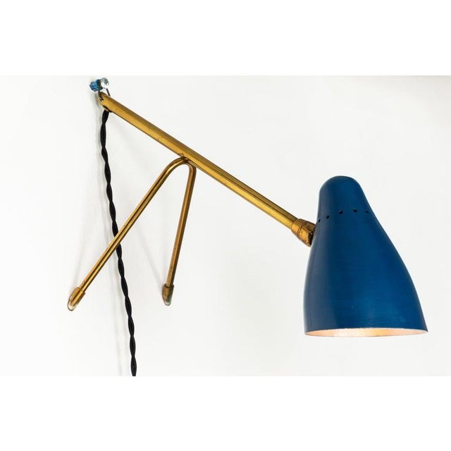 1950s Giuseppe Ostuni Wall or Ceiling Lamp for O-Luce For Sale - Image 12 of 13