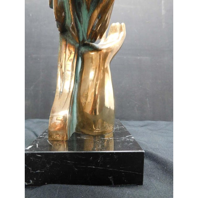 Sunol Alvar "Maternite" 1989Bronze Sculpture With Granite Base Signed For Sale In Denver - Image 6 of 17