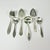 Metal Mid 20th Century Boho Chic Hollywood Regency Silverplate Serving Utensils - Set of 6. For Sale - Image 7 of 11
