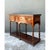 Sienna Vintage Double Sided Campaign Console Table For Sale - Image 8 of 12
