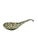 Modern Set of 3 Asian Ceramic Serving Spoons Hand Painted With Floral & Fish Motifs For Sale - Image 3 of 17