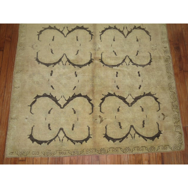 Asian Antique Vintage Turkish Anatolian Rug - 4'11" x 9'2" For Sale - Image 3 of 9