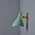 1950s 1950s Gino Sarfatti Model #10 Sconce for Arteluce in Green For Sale - Image 5 of 15
