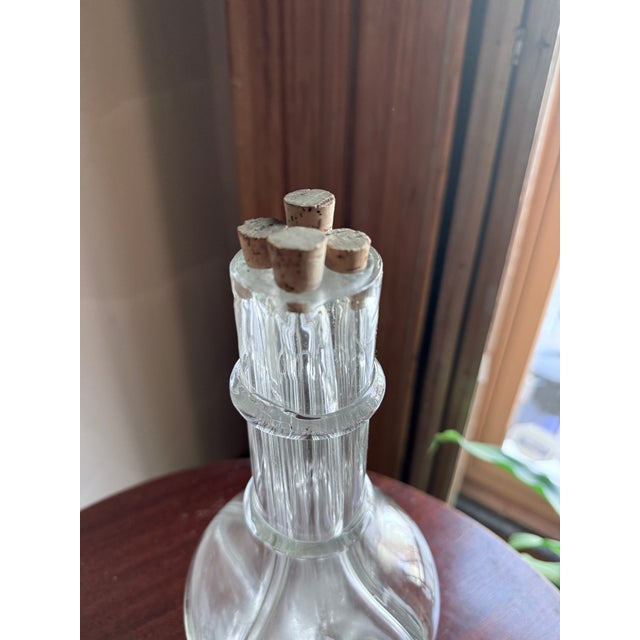 Baccarat Mid 20th Century French 4 Chamber Decanter For Sale - Image 4 of 10