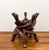 African Vintage Hand Carved Wooden African Unity Sculpture For Sale - Image 3 of 6