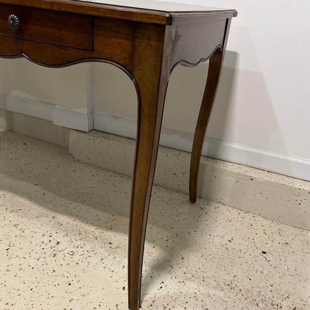 1990s Drexel Heritage Writing Desk For Sale - Image 9 of 12