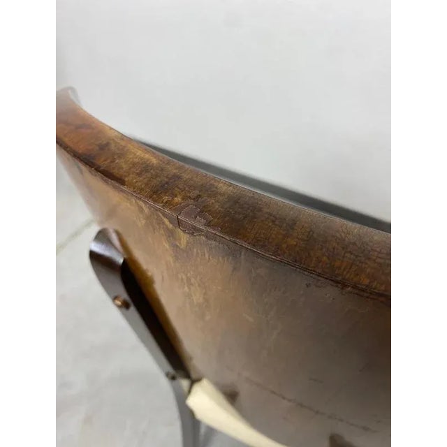 French Art Deco Dining Chairs, 1930s, Set of 6 For Sale - Image 16 of 17