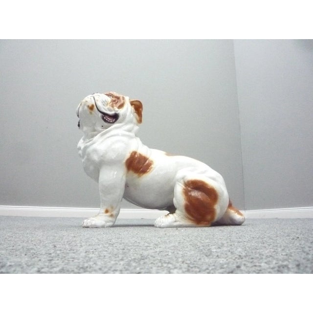 Mid-Century Earthenware English Bulldog, 1960s For Sale - Image 4 of 10
