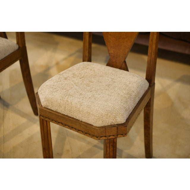 Art Deco Chairs attributed to Baptistin Spade, 1930s, Set of 2 For Sale - Image 11 of 12