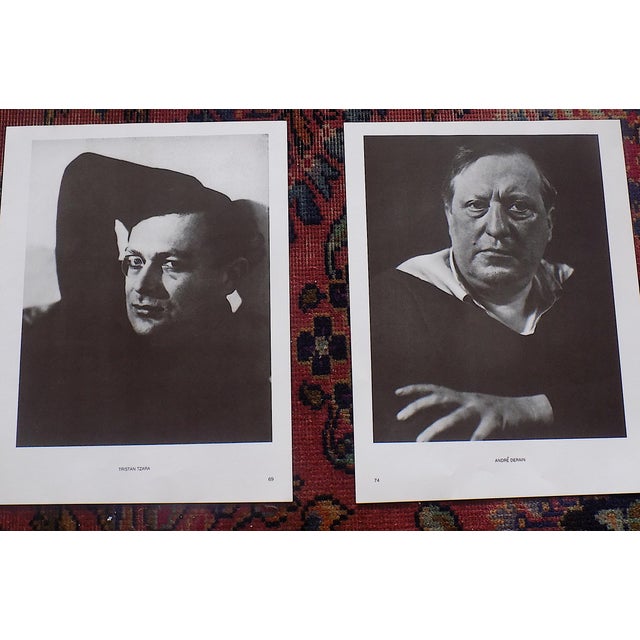 Vintage Man Ray 20th C. Photographic Prints of World Famous Giants of Literature and Art - Set of 6 For Sale - Image 10 of 11